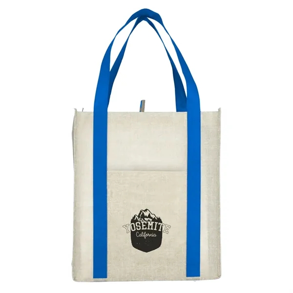 Neptune Recycled Non-Woven Grocery Tote... from ASI 66887 PCNA / Bullet