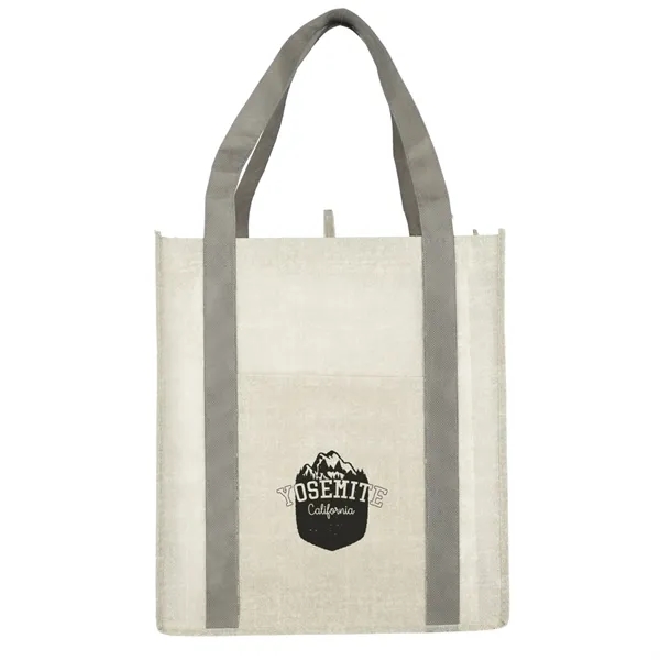Neptune Recycled Non-Woven Grocery Tote... from ASI 66887 PCNA / Bullet