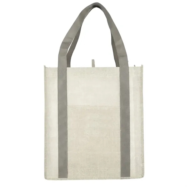 Neptune Recycled Non-Woven Grocery Tote... from ASI 66887 PCNA / Bullet
