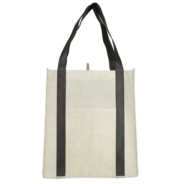 Neptune Recycled Non-Woven Grocery Tote... from ASI 66887 PCNA / Bullet