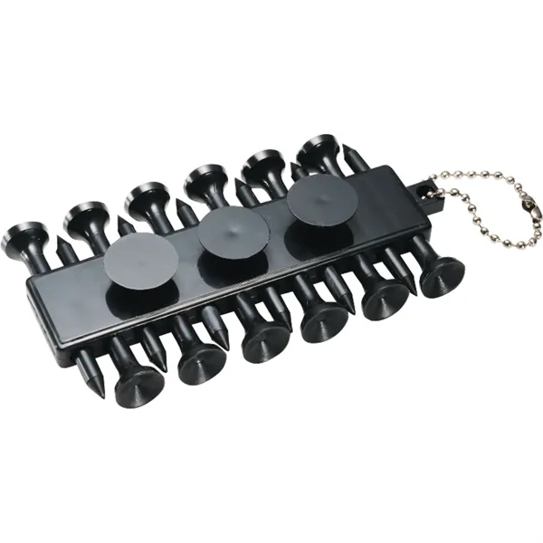 Plastic beaded chain with 12 golf ball tees and 3 ball... from ASI 66887 PCNA / Bullet