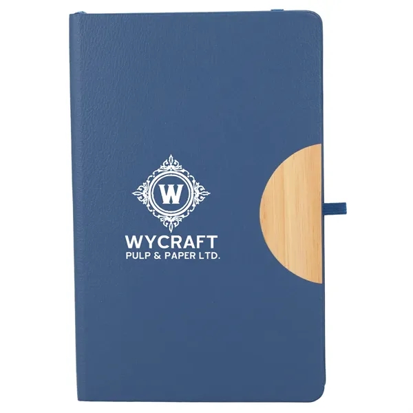 5.5" x 8.5" Kaya Recycled PU and Bamboo JournalBoo... from ASI 66887 PCNA / Leeds