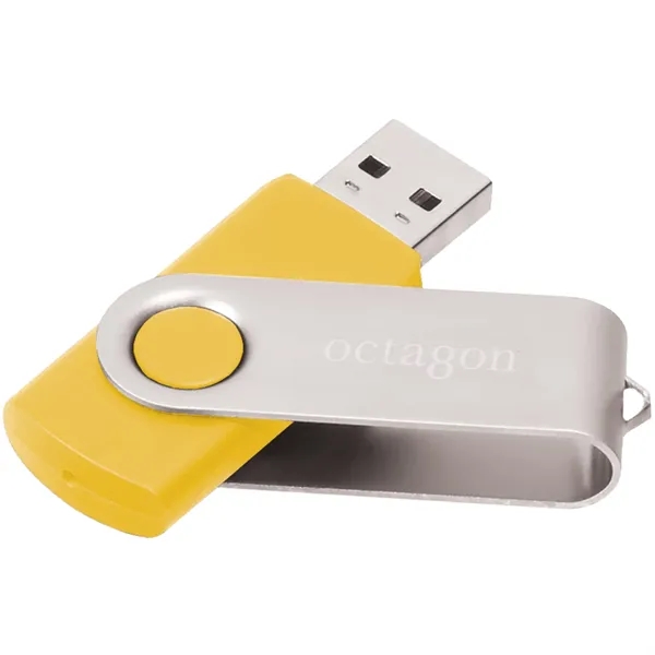 8GB flash drive with a swivel cover... from ASI 66887 PCNA / Leeds