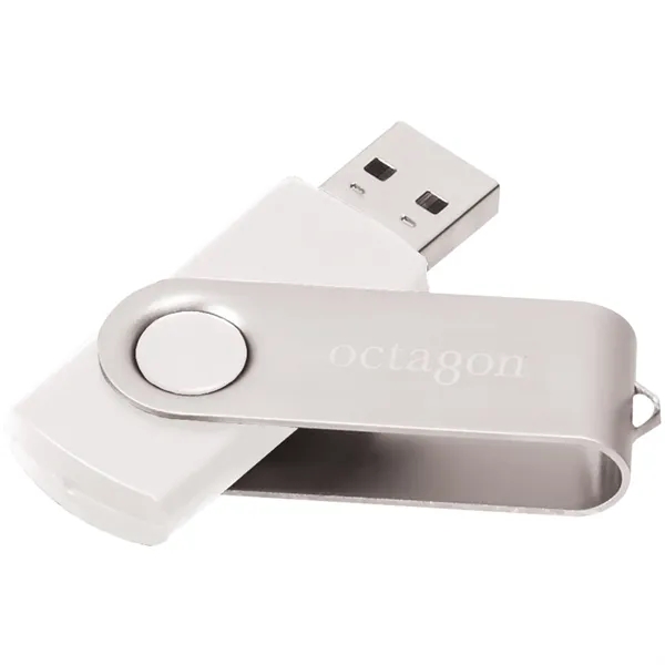 8GB flash drive with a swivel cover... from ASI 66887 PCNA / Leeds