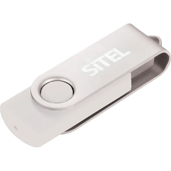 8GB flash drive with a swivel cover... from ASI 66887 PCNA / Leeds