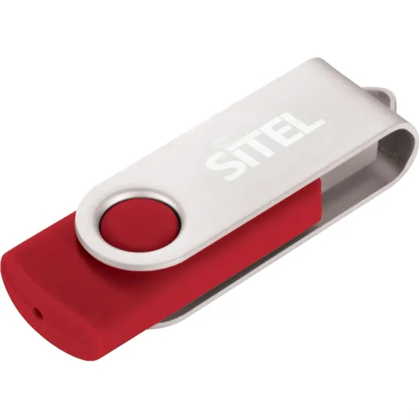 8GB flash drive with a swivel cover... from ASI 66887 PCNA / Leeds