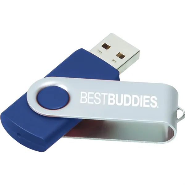 8GB flash drive with a swivel cover... from ASI 66887 PCNA / Leeds