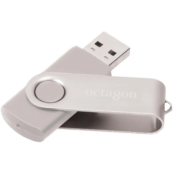 8GB flash drive with a swivel cover... from ASI 66887 PCNA / Leeds