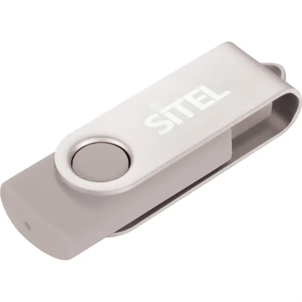 8GB flash drive with a swivel cover... from ASI 66887 PCNA / Leeds