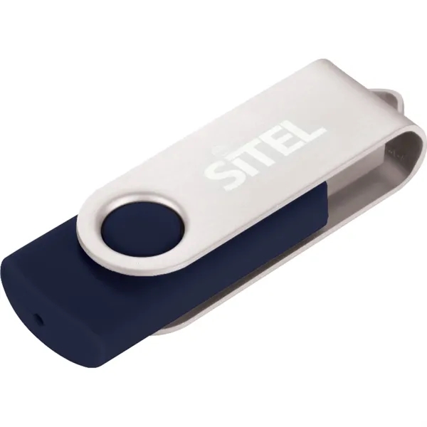 8GB flash drive with a swivel cover... from ASI 66887 PCNA / Leeds