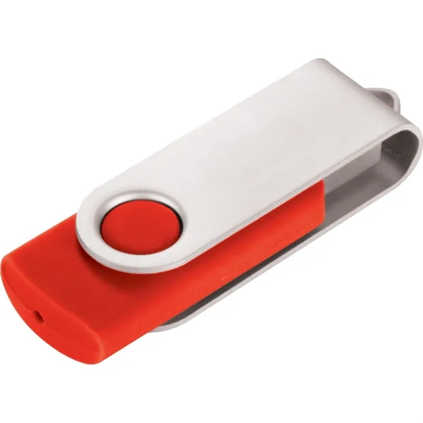 8GB flash drive with a swivel cover... from ASI 66887 PCNA / Leeds
