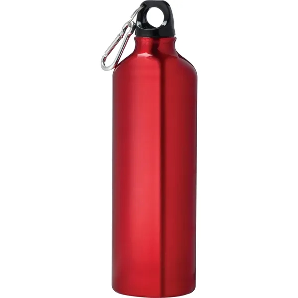 26 oz. single-wall aluminum sports bottle with twist-on lid and carabiner.... from ASI 66887 PCNA / Bullet