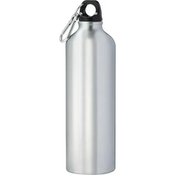 26 oz. single-wall aluminum sports bottle with twist-on lid and carabiner.... from ASI 66887 PCNA / Bullet
