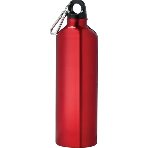 26 oz. single-wall aluminum sports bottle with twist-on lid and carabiner.... from ASI 66887 PCNA / Bullet