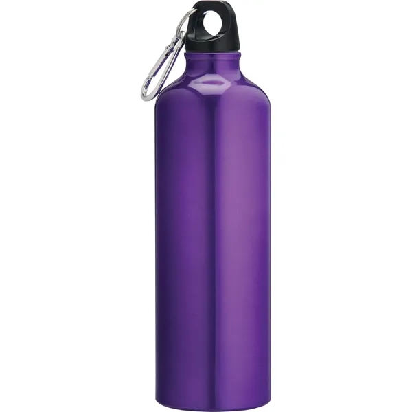 26 oz. single-wall aluminum sports bottle with twist-on lid and carabiner.... from ASI 66887 PCNA / Bullet