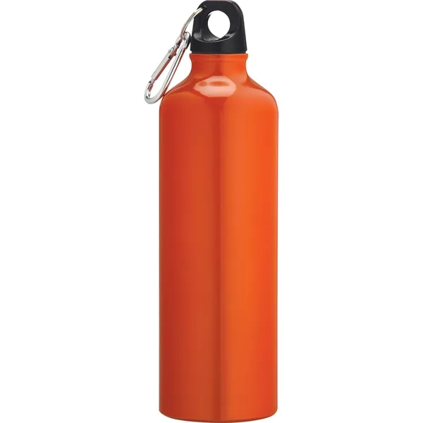 26 oz. single-wall aluminum sports bottle with twist-on lid and carabiner.... from ASI 66887 PCNA / Bullet