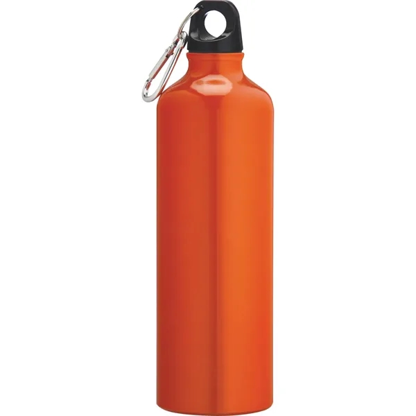 26 oz. single-wall aluminum sports bottle with twist-on lid and carabiner.... from ASI 66887 PCNA / Bullet