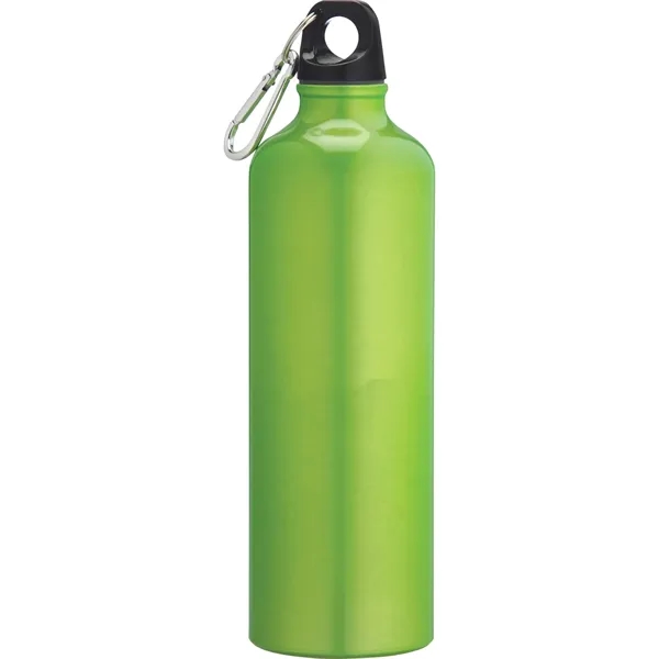 26 oz. single-wall aluminum sports bottle with twist-on lid and carabiner.... from ASI 66887 PCNA / Bullet