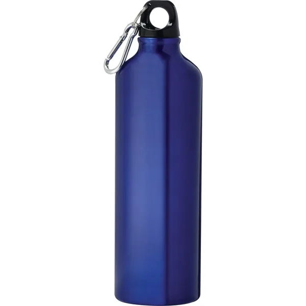26 oz. single-wall aluminum sports bottle with twist-on lid and carabiner.... from ASI 66887 PCNA / Bullet