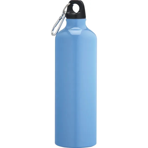 26 oz. single-wall aluminum sports bottle with twist-on lid and carabiner.... from ASI 66887 PCNA / Bullet