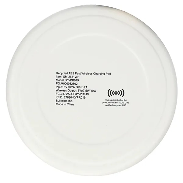 Wireless charging pad with 39" USB-A to Type-C cable.... from ASI 66887 PCNA / Bullet