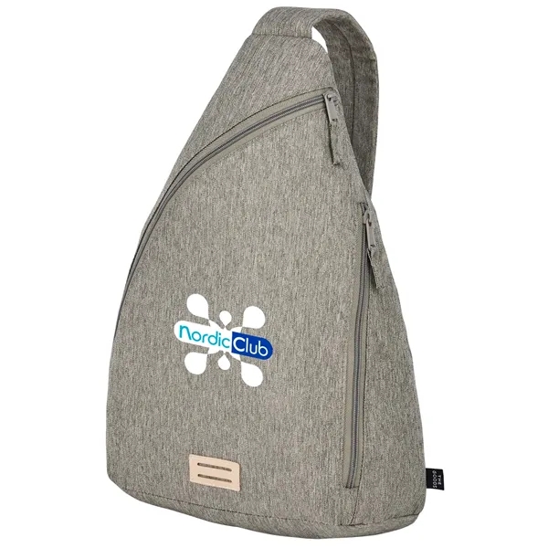 5" x 18" x 12.35" sling bag made of rPET material.... from ASI 66887 PCNA / Bullet