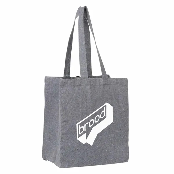 6" x 13" x 11" recycled cotton/polyester grocery tote bag.... from ASI 66887 PCNA / Leeds