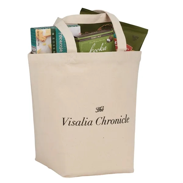 8" x 13" x 16" cotton canvas grocery tote with handles.... from ASI 66887 PCNA / Leeds