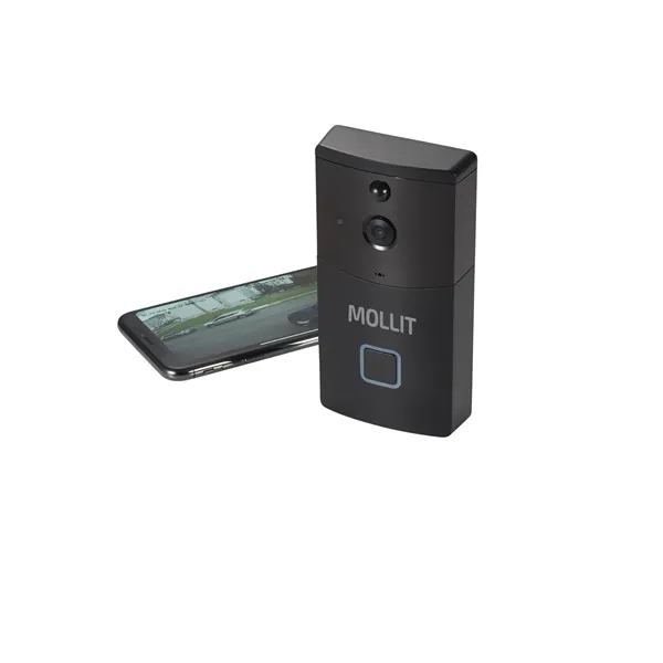 1" x 5.5" x 3" video doorbell with wi-fi connectivity... from ASI 66887 PCNA / Leeds
