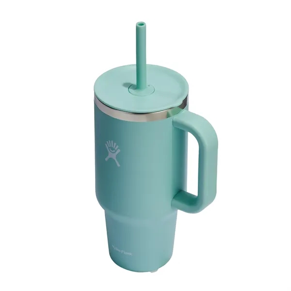 32 oz. double wall insulated stainless steel tumbler with handle, press-in... from ASI 66887 PCNA / Leeds