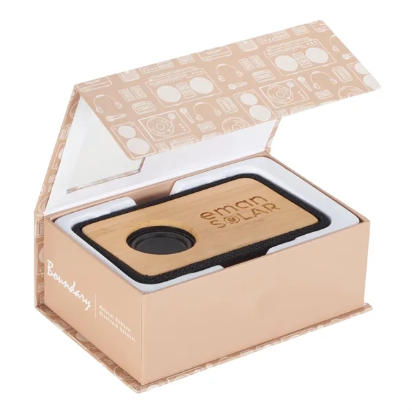 Wireless Bluetooth speaker made of natural bamboo.... from ASI 66887 PCNA / Leeds