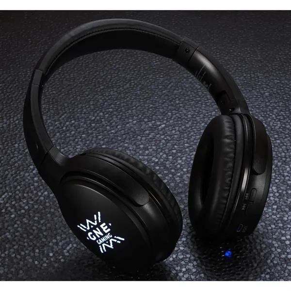 Wireless Bluetooth headphones (over-ear) with light up function and USB charging... from ASI 66887 PCNA / Leeds