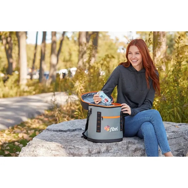 8" x 15" x 11" backpack cooler with 20 can capacity... from ASI 66887 PCNA / Leeds