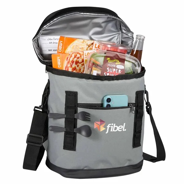 8" x 15" x 11" backpack cooler with 20 can capacity... from ASI 66887 PCNA / Leeds