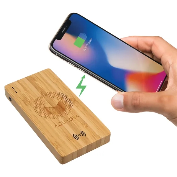 Plank 5000 mAh Bamboo Wireless Power Bank... from ASI 66887 PCNA / Leeds