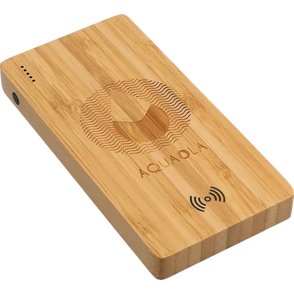 Plank 5000 mAh Bamboo Wireless Power Bank... from ASI 66887 PCNA / Leeds