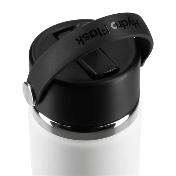 24 oz. double wall vacuum insulated bottle with flex straw cap.... from ASI 66887 PCNA / Leeds