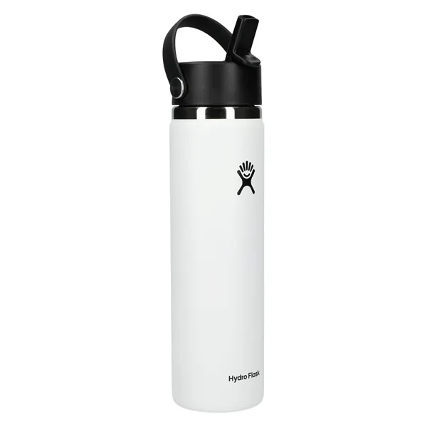 24 oz. double wall vacuum insulated bottle with flex straw cap.... from ASI 66887 PCNA / Leeds