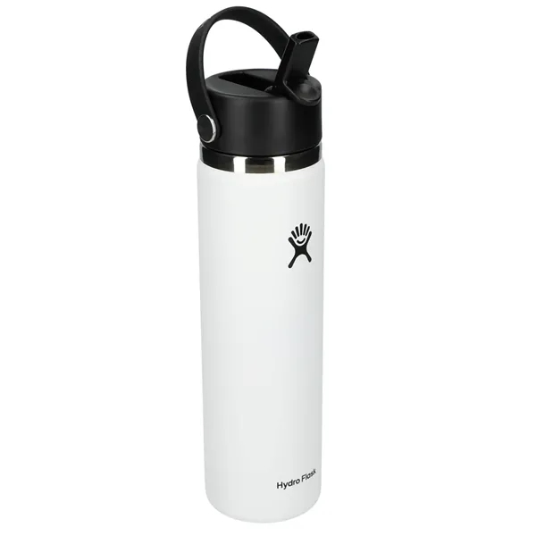 24 oz. double wall vacuum insulated bottle with flex straw cap.... from ASI 66887 PCNA / Leeds