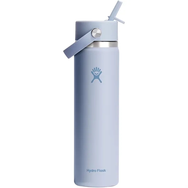 24 oz. double wall vacuum insulated bottle with flex straw cap.... from ASI 66887 PCNA / Leeds
