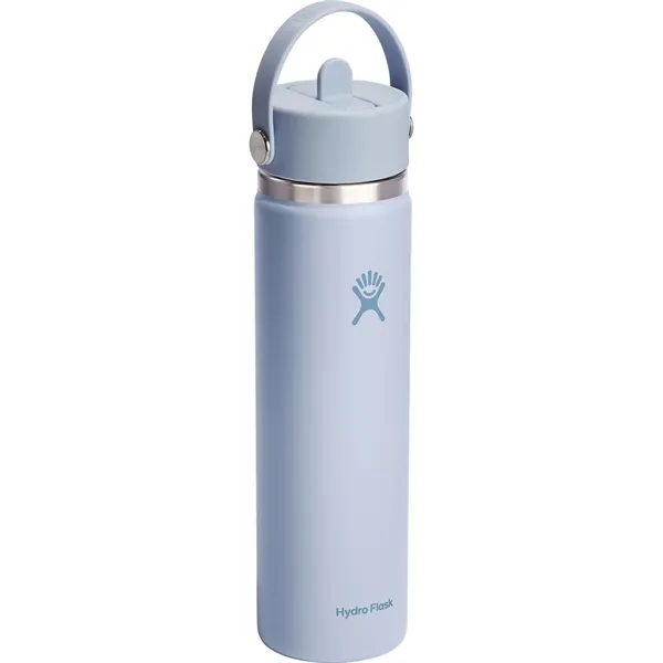 24 oz. double wall vacuum insulated bottle with flex straw cap.... from ASI 66887 PCNA / Leeds