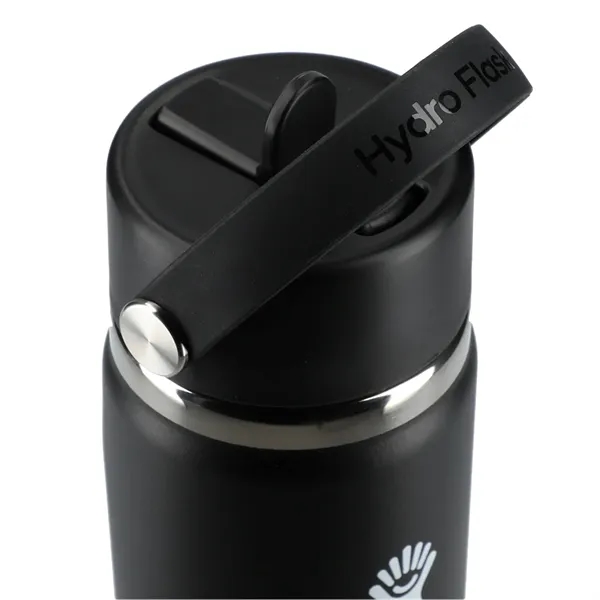 24 oz. double wall vacuum insulated bottle with flex straw cap.... from ASI 66887 PCNA / Leeds