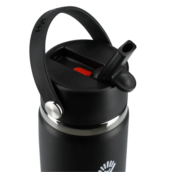 24 oz. double wall vacuum insulated bottle with flex straw cap.... from ASI 66887 PCNA / Leeds