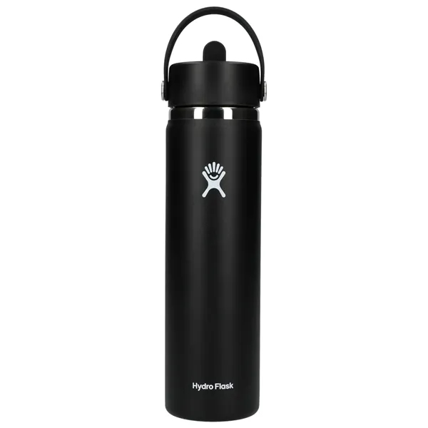 24 oz. double wall vacuum insulated bottle with flex straw cap.... from ASI 66887 PCNA / Leeds