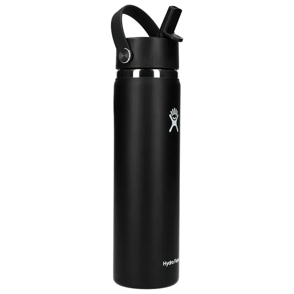 24 oz. double wall vacuum insulated bottle with flex straw cap.... from ASI 66887 PCNA / Leeds