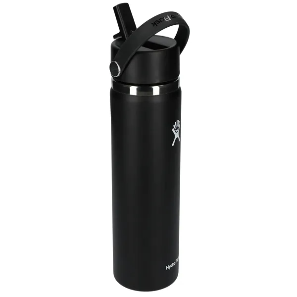 24 oz. double wall vacuum insulated bottle with flex straw cap.... from ASI 66887 PCNA / Leeds