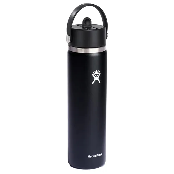 24 oz. double wall vacuum insulated bottle with flex straw cap.... from ASI 66887 PCNA / Leeds
