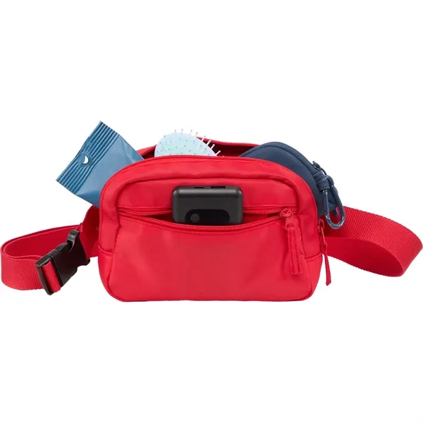 Fanny pack made from RPET with adjustable waist strap and 3... from ASI 66887 PCNA / Leeds
