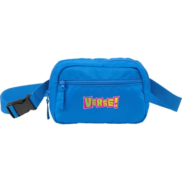 Fanny pack made from RPET with adjustable waist strap and 3... from ASI 66887 PCNA / Leeds