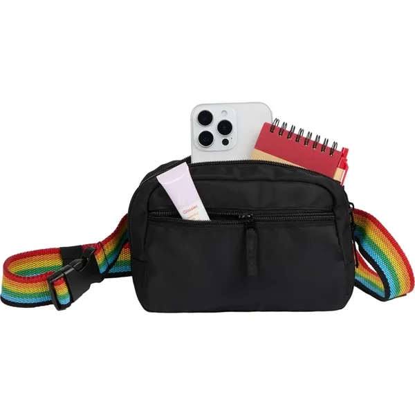 Fanny pack made from RPET with adjustable waist strap and 3... from ASI 66887 PCNA / Leeds